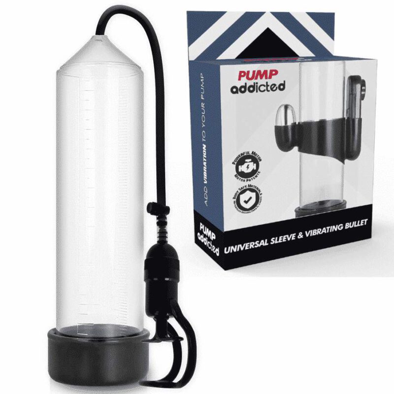 Pump Addicted Rx5 Transparent Vibrator Penis Pumps | SEX Shop Ireland 4