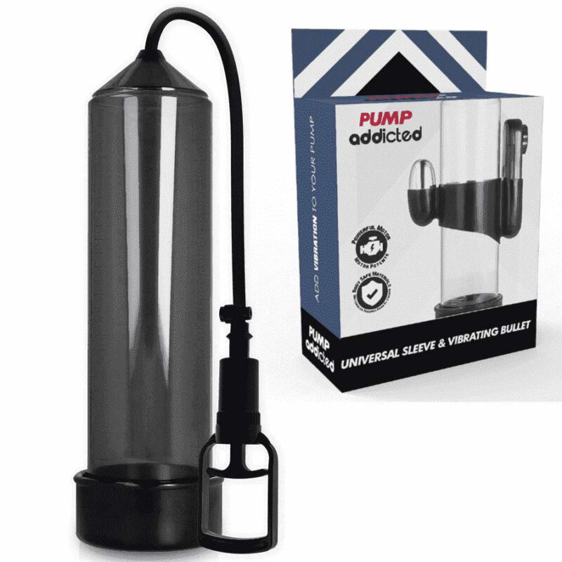 Pump Addicted Rx7 Black Vibrator Penis Pumps | SEX Shop Ireland 4