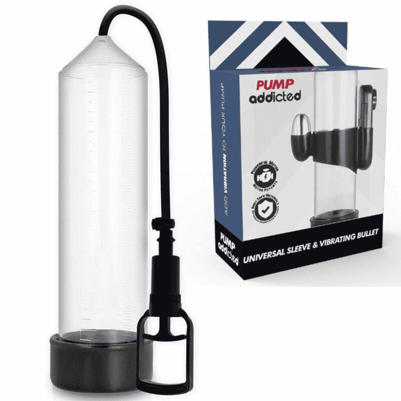 Pump Addicted Rx7 Transparent Vibrator Penis Pumps | SEX Shop Ireland 4