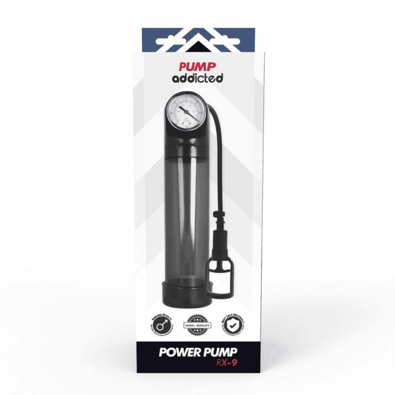 Pump Addicted Rx9 Black Penis Pumps | SEX Shop Ireland 6