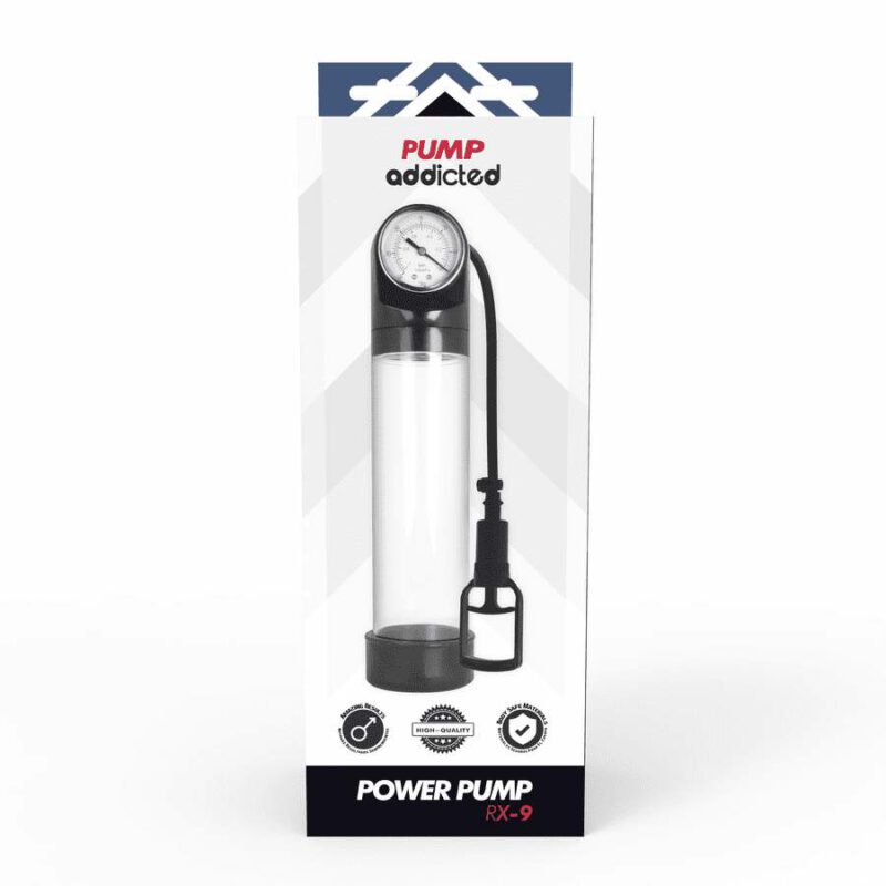 Pump Addicted Rx9 Transparent Penis Pumps | SEX Shop Ireland 7