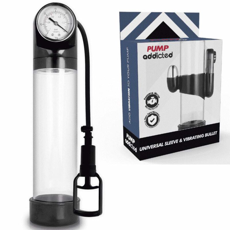Pump Addicted Rx9 Transparent Vibrator Penis Pumps | SEX Shop Ireland 4