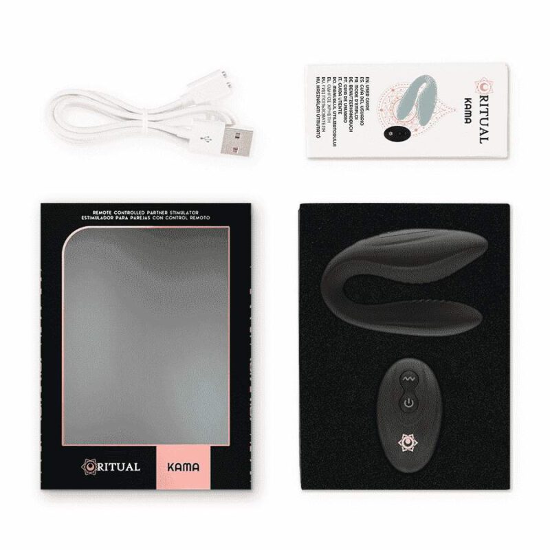 Rithual Kama Remote Couples Massager Black Azabache Remote Control Vibrators | SEX Shop Ireland 6
