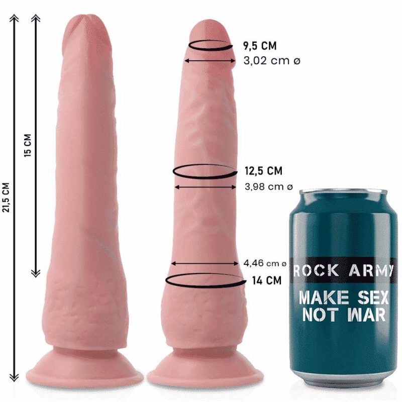 Rockarmy Dual Density Crusader 21,5cm Anal Dildo | SEX Shop Ireland 8
