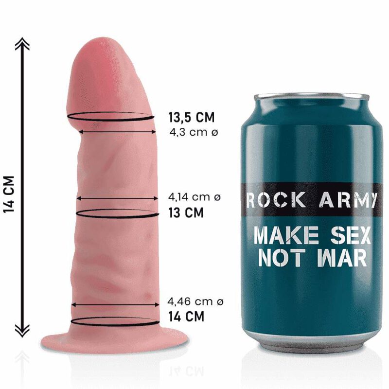 Rockarmy Dual Density Tiger 14cm Anal Dildo | SEX Shop Ireland 12