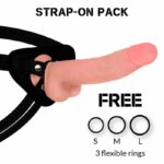 Rockarmy Harness + Dual Density Leopard 23cm Strap-Ons | SEX Shop Ireland 20