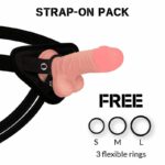 Rockarmy Harness + Dual Density Panzer 17 Cm Strap-Ons | SEX Shop Ireland 18