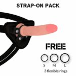 Rockarmy Harness + Liquid Silicone Premium Avenger Realistic 19cm Strap-Ons | SEX Shop Ireland 17