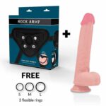 Rockarmy Harness + Liquid Silicone Premium Kingcobra Realistic 24cm Strap-Ons | SEX Shop Ireland 19
