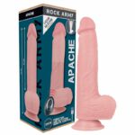 Rockarmy Harness + Liquid Silicone Vibrator Premium Apache Remote Control 22cm Remote Control Vibrators | SEX Shop Ireland 31