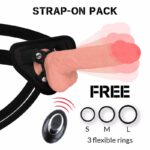 Rockarmy Harness + Liquid Silicone Vibrator Premium Apache Remote Control 22cm Remote Control Vibrators | SEX Shop Ireland 20