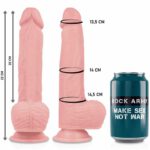 Rockarmy Harness + Liquid Silicone Vibrator Premium Apache Remote Control 22cm Remote Control Vibrators | SEX Shop Ireland 22