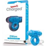 Screaming O Vibrating Rechargeable Ring O Wow Blue Cock Rings | SEX Shop Ireland 9