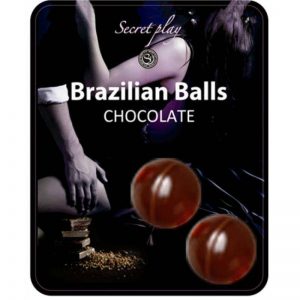 Secret Play 2 Brazilian Balls Chocolat Essential Oils | SEX Shop Ireland