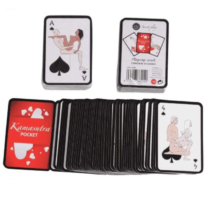 Secret Play  Pocket Kamasutra Playing Cards I Es/en/pt/it/fr/de Adult Card Games | SEX Shop Ireland 4