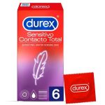 Sensitive Durex Contact Total 6 Units All Condom Box Sizes | SEX Shop Ireland 6