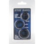 Sevencreations Stay Hard Black Cock Rings | SEX Shop Ireland 7