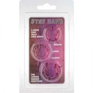 Sevencreations Stay Hard Pink Cock Rings | SEX Shop Ireland 3