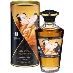 Shunga Aphrodisiac Warming Oil Caramel Kisses 100 Ml Aphrodisiac Products | SEX Shop Ireland