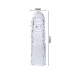 Sleeve Clear  Realistic 13 Cm Penis Extenders & Sleeves | SEX Shop Ireland 16