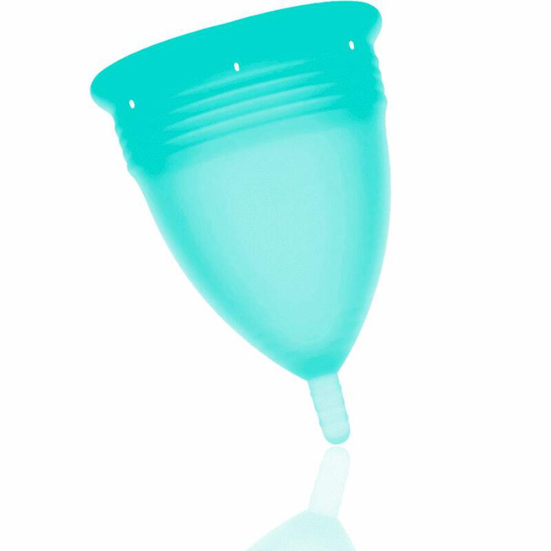 Stercup Menstrual Cup Size L Aquamarine Color Fda Silicone Intimate Care & Parapharmacy | SEX Shop Ireland 4