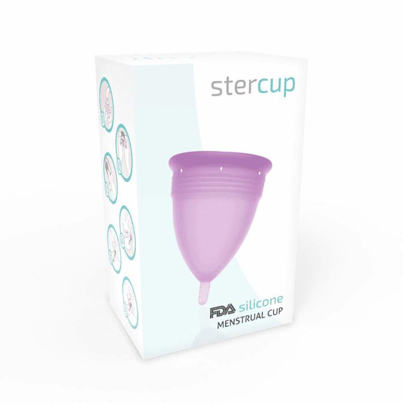 Stercup Menstrual Cup Size L Purple Color Fda Silicone Intimate Care & Parapharmacy | SEX Shop Ireland 7