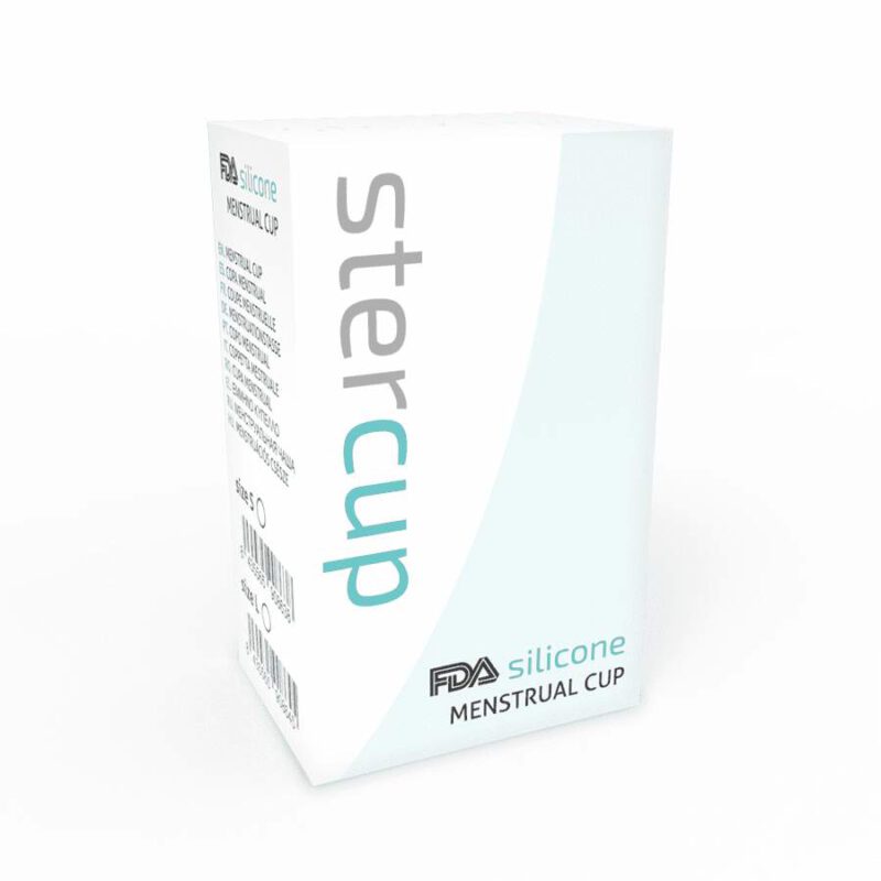 Stercup Menstrual Cup Size S Aquamarina Color Fda Silicone Intimate Care & Parapharmacy | SEX Shop Ireland 7