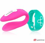 Wearwatch Dual Pleasure  Wireless Technology Watchme Fuchsia / Aquamarine Clitoral Stimulators | SEX Shop Ireland 12