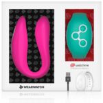 Wearwatch Dual Pleasure  Wireless Technology Watchme Fuchsia / Aquamarine Clitoral Stimulators | SEX Shop Ireland 16