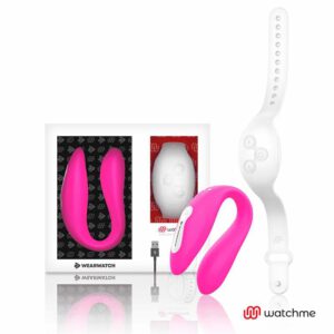 Wearwatch Dual Pleasure  Wireless Technology Watchme Fuchsia / Snowy Clitoral Stimulators | SEX Shop Ireland