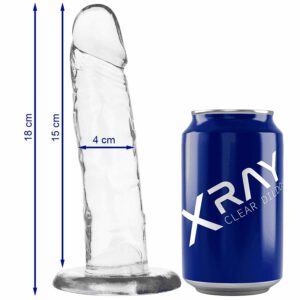 Xray Clear Cock  18cm X 4cm Dildos | SEX Shop Ireland