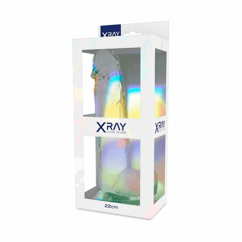 Xray Clear Cock With Balls  22cm X 4.6cm Dildos | SEX Shop Ireland 10