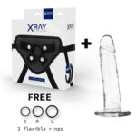 Xray Harness + Clear Cock 18cm X 4cm Strap-Ons | SEX Shop Ireland 15