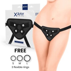 Xray Harness With Silicone Rings Free Sex Toys | SEX Shop Ireland
