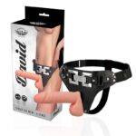 Harness Attraction David Realistic Deluxe Vibrating Strap On Flesh 18 X 4.5cm Sex Toys | SEX Shop Ireland 14