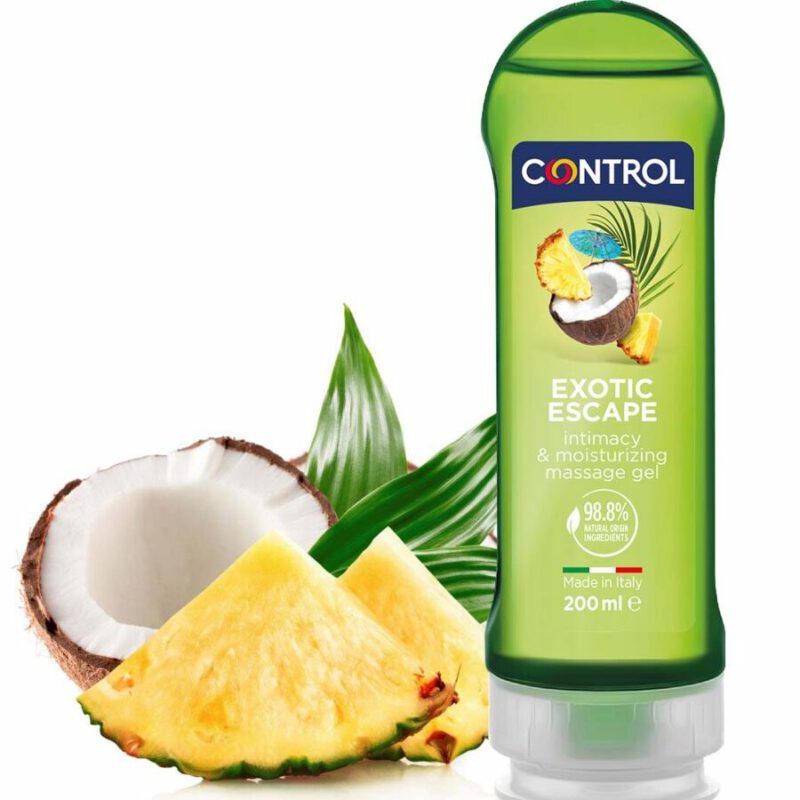 Control 2-1 Massage & Pleasure Exotic 200ml Aphrodisiac Products | SEX Shop Ireland 4