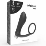 Addicted Toys Black Rechargeable Prosthetic Vibrator Anal Sex Toys | SEX Shop Ireland 12