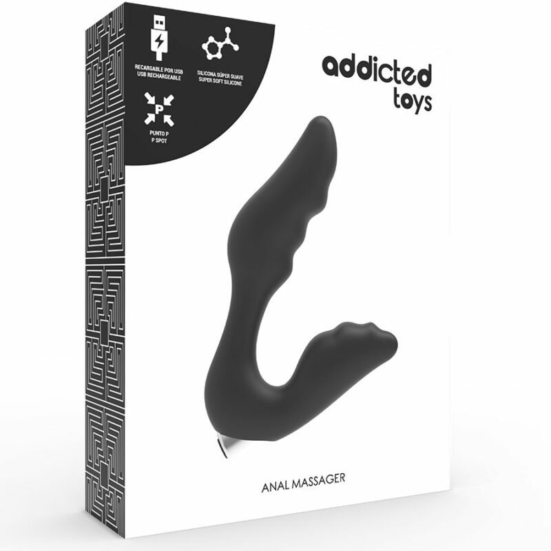Addicted Toys Black Rechargeable Prosthetic Vibrator Sex Toys | SEX Shop Ireland 8