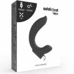 Addicted Toys Black Rechargeable Prosthetic Vibrator Anal Sex Toys | SEX Shop Ireland 13