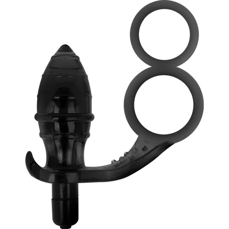 Addicted Toys Anal Plug With Double Black Ring Sex Toys | SEX Shop Ireland 4