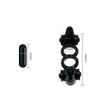 Baile Sweet Ring Double Ring With Double Rabbit Cock Rings | SEX Shop Ireland 18