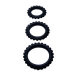 Baile  Titan Set 3pcs Cock Ring Black 2.8 + 2.4 + 1.9 Cm Cock Rings | SEX Shop Ireland 10 Baile  Titan Set 3pcs Cock Ring Black 2.8 + 2.4 + 1.9 Cm Cock Rings | SEX Shop Ireland 10