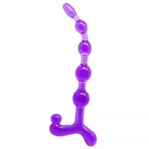 Bendy Twist Anal Beads Purple Balls, eggs and bullets | SEX Shop Ireland
