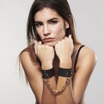 Bijoux Indiscrets Maze Wide Cuffs Black Fetish / Bondage | SEX Shop Ireland 9