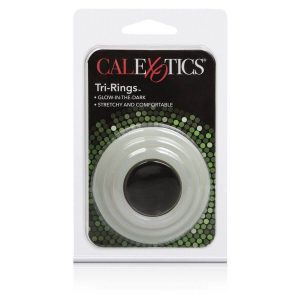 Calex Tri-rings Glow In The Dark Cock Rings | SEX Shop Ireland 3