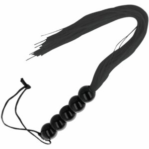 Darkness Black Flogger BDSM Whips & Paddles | SEX Shop Ireland
