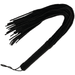 Darkness Black Flogger 50cm BDSM Whips & Paddles | SEX Shop Ireland 8
