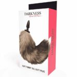 Darkness Natural Tail Butt Plug Silicone Black 10cm Butt Plugs | SEX Shop Ireland 10