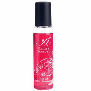Extase Sensuel Hot Oil Strawberry Travel 35ml Aphrodisiac Products | SEX Shop Ireland