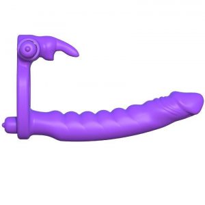 Fantasy C-ringz Silicone Double Vibrator Rabbit Cock Rings | SEX Shop Ireland 3